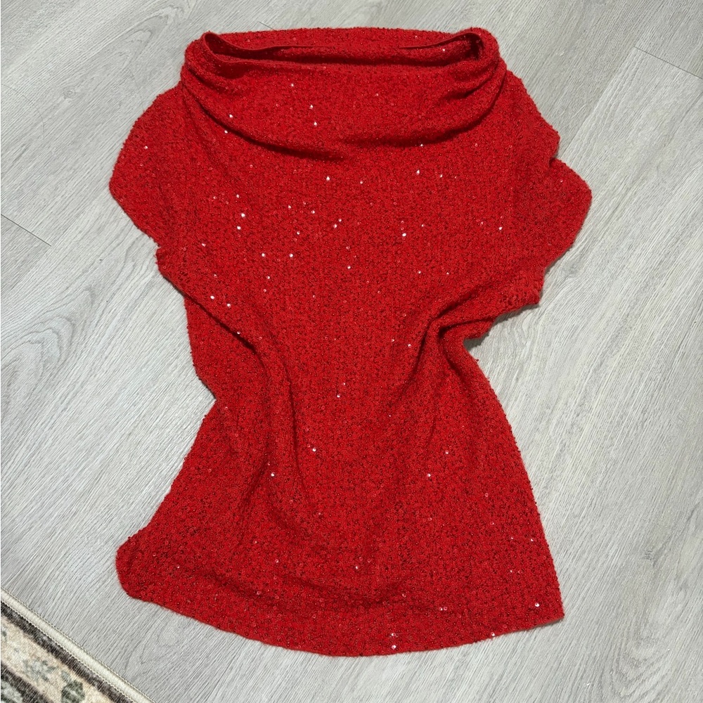 Vintage Donna Karan Sequin Top